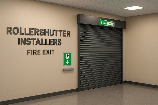 can a roller shutter door be a fire exit​